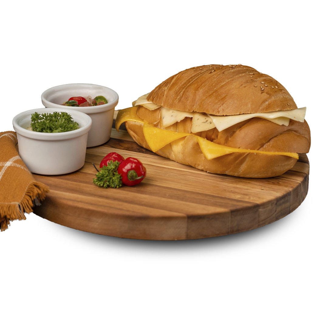 Sánduche Vegetariano de Quesos