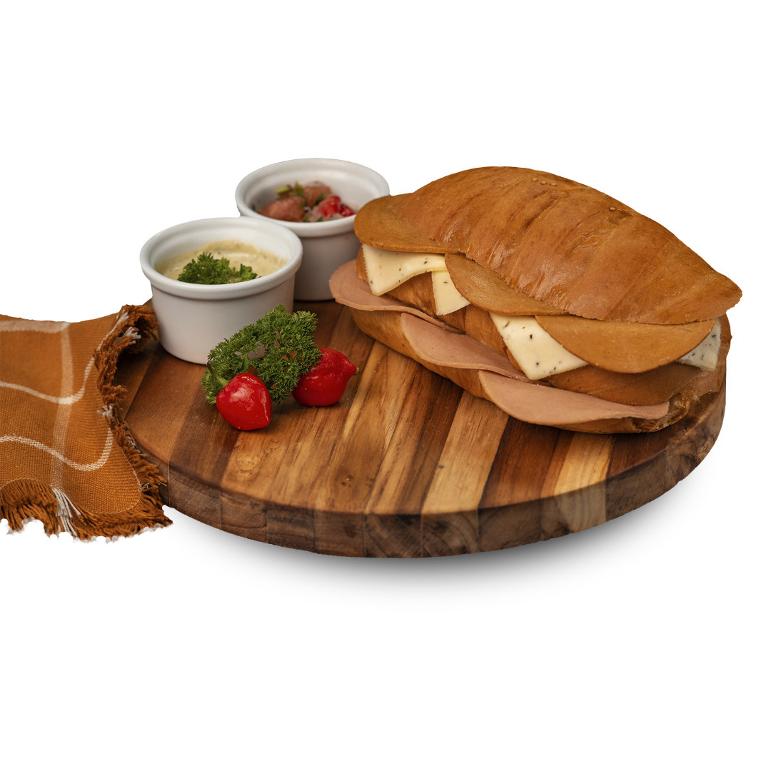 Sánduche Vegetariano Tradicional de Soya