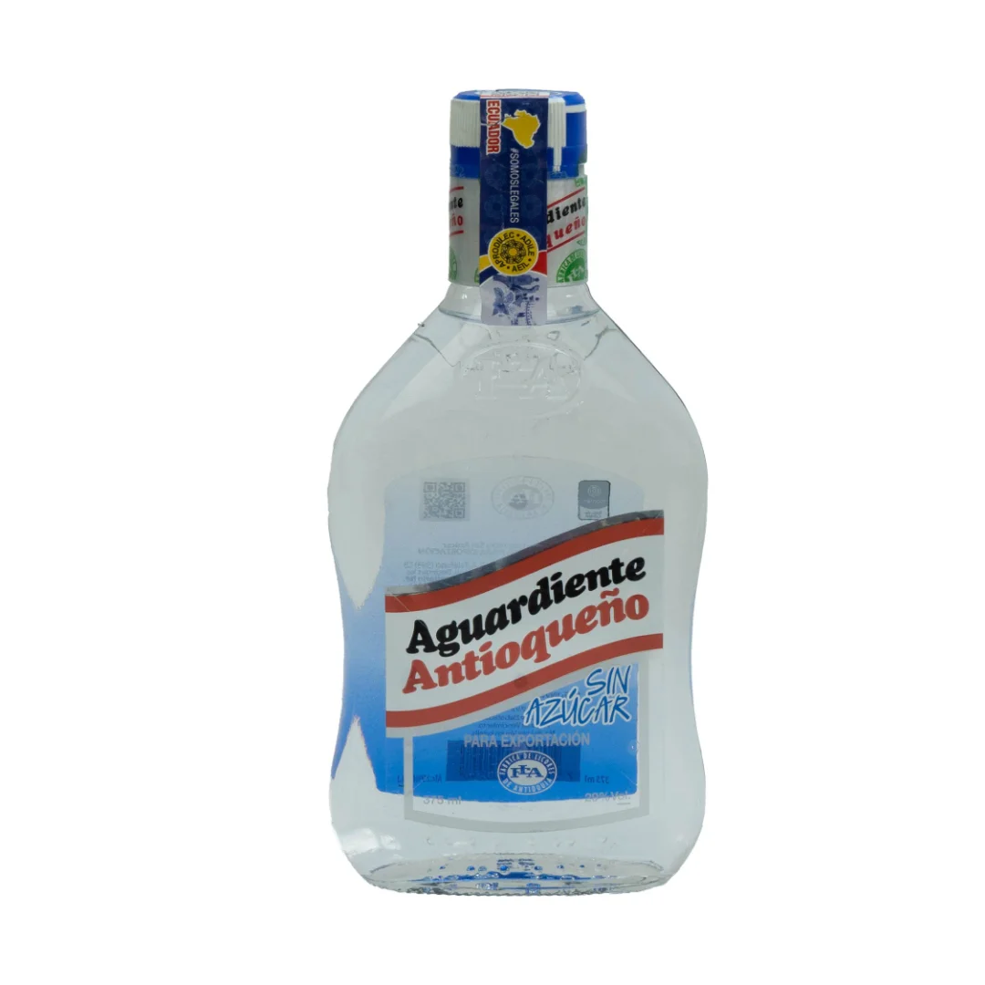 Aguardiente Antioqueño Azul Sin Azúcar