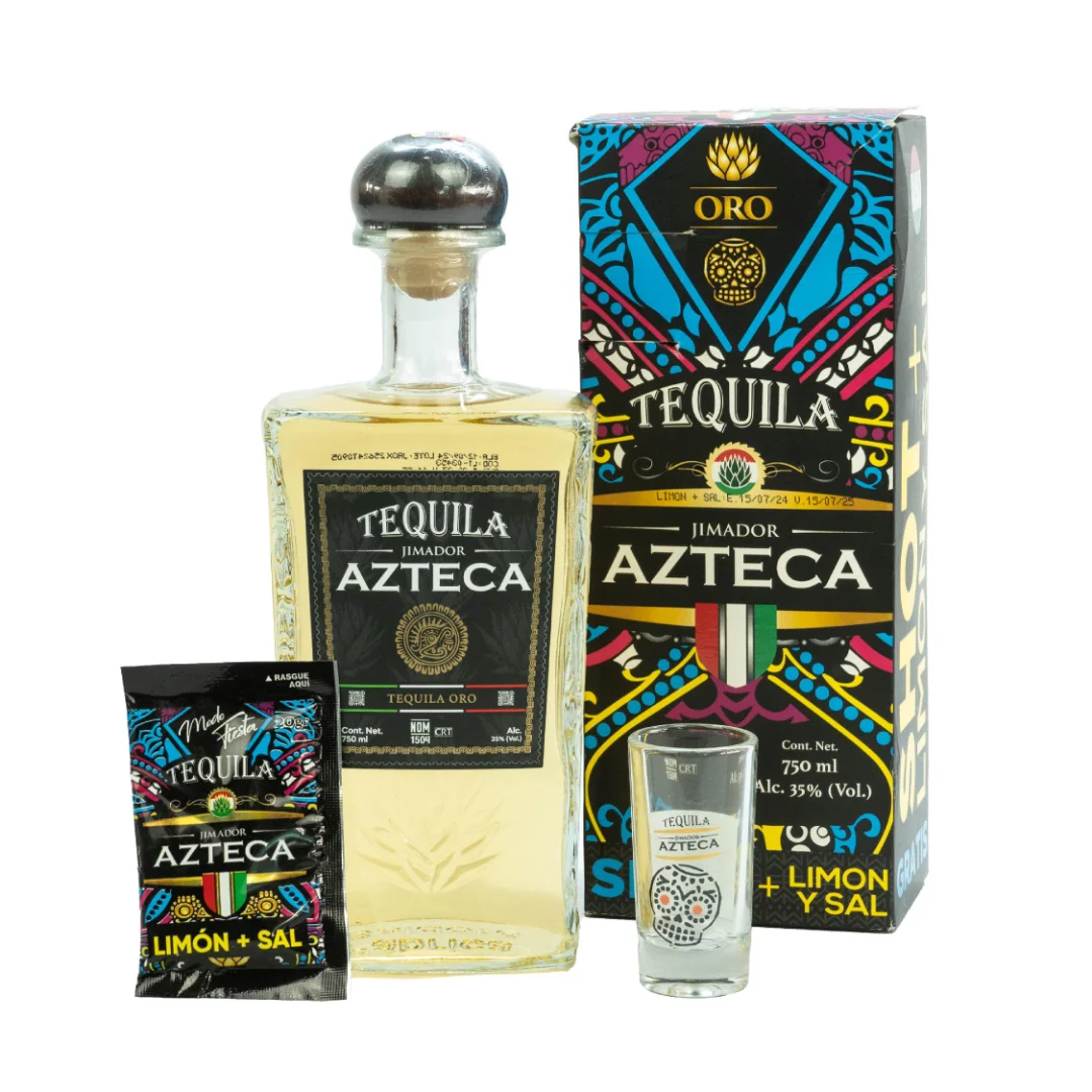 Tequila Jimador Azteca Oro